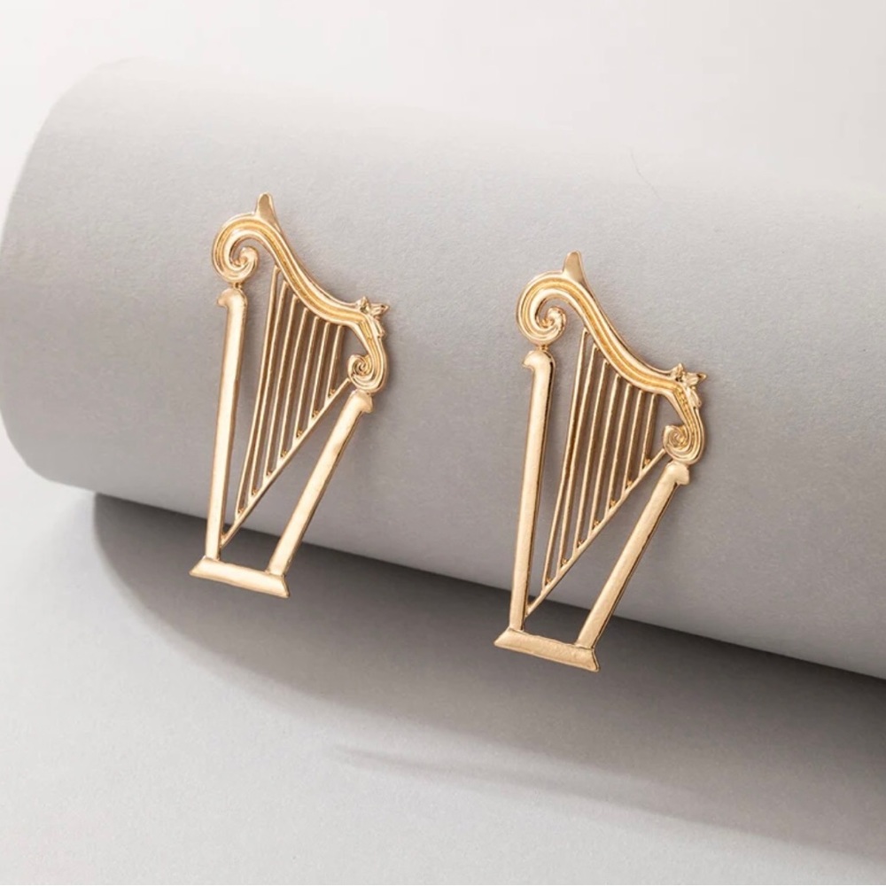Brontë Harp - Earrings - Picture 2 of 3
